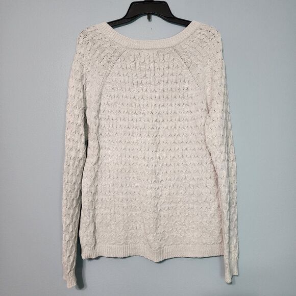 Old Navy Honeycomb Crew Neck Pullover Sweater - Picture 2 of 13